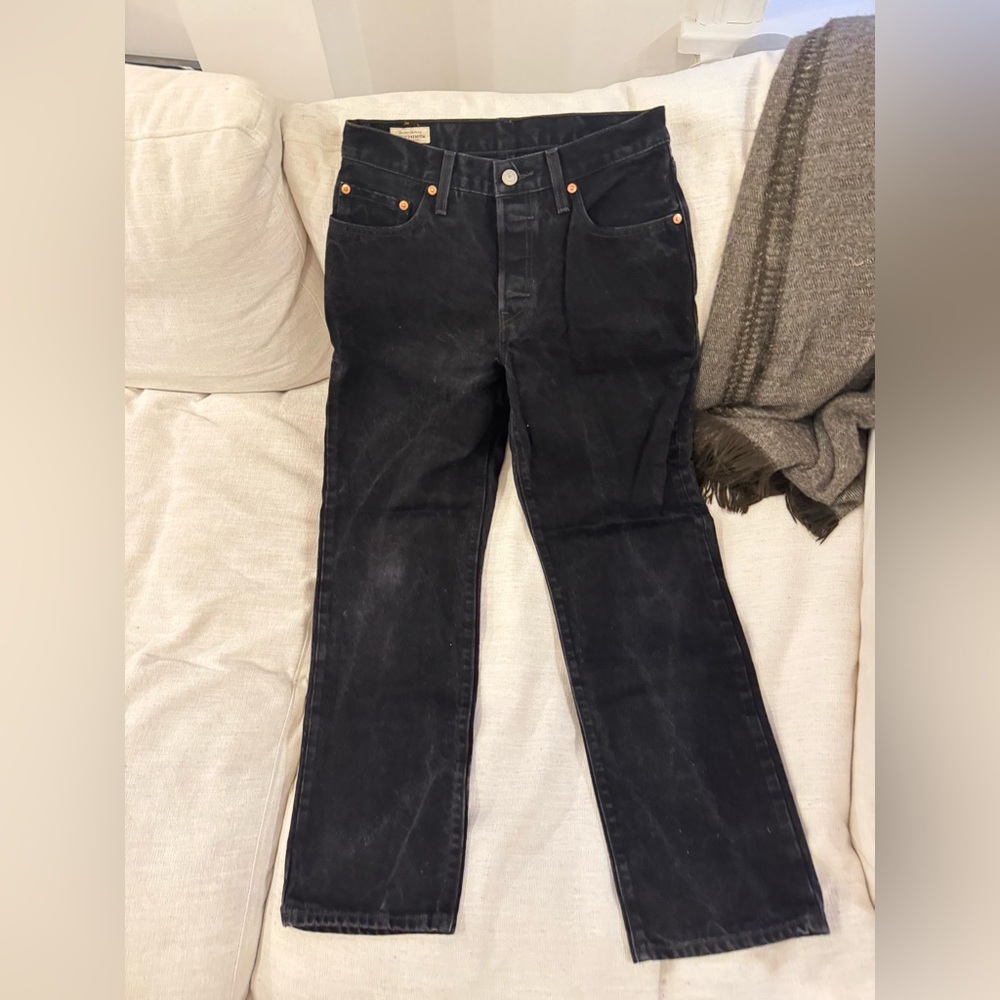 Levi’s black 90s 501 jeans